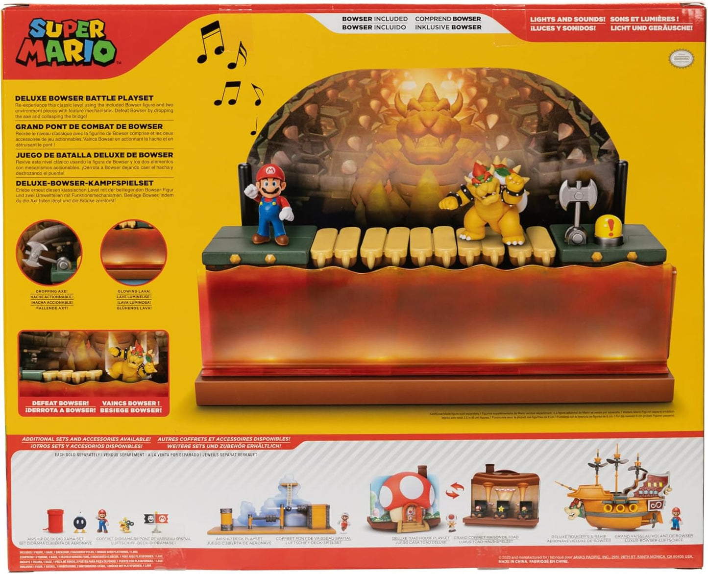 Juego Super Mario Batalla Deluxe De Bowser Battle