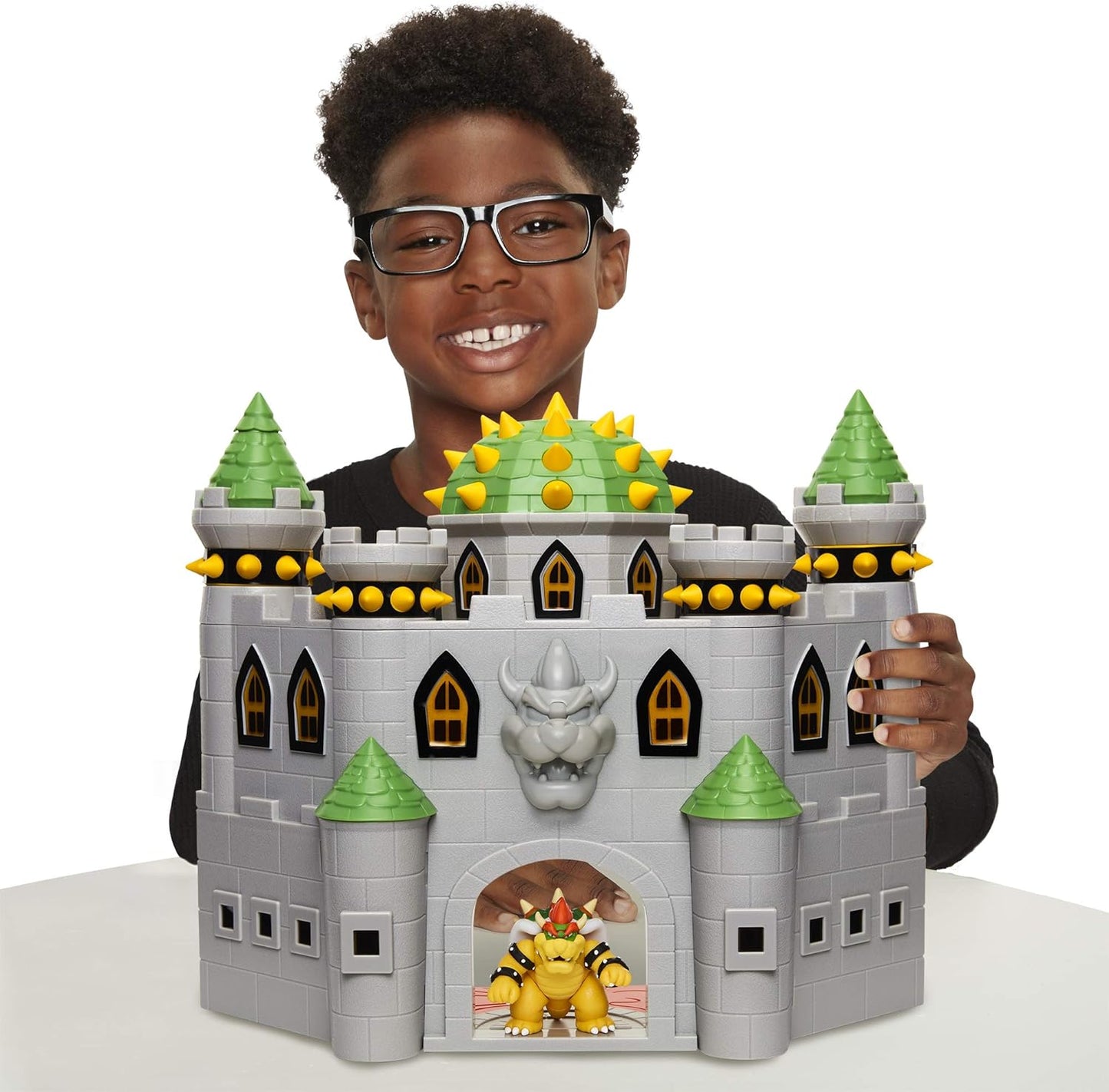 Juguete Escena Batalla Castillo De Bowser Super Mario
