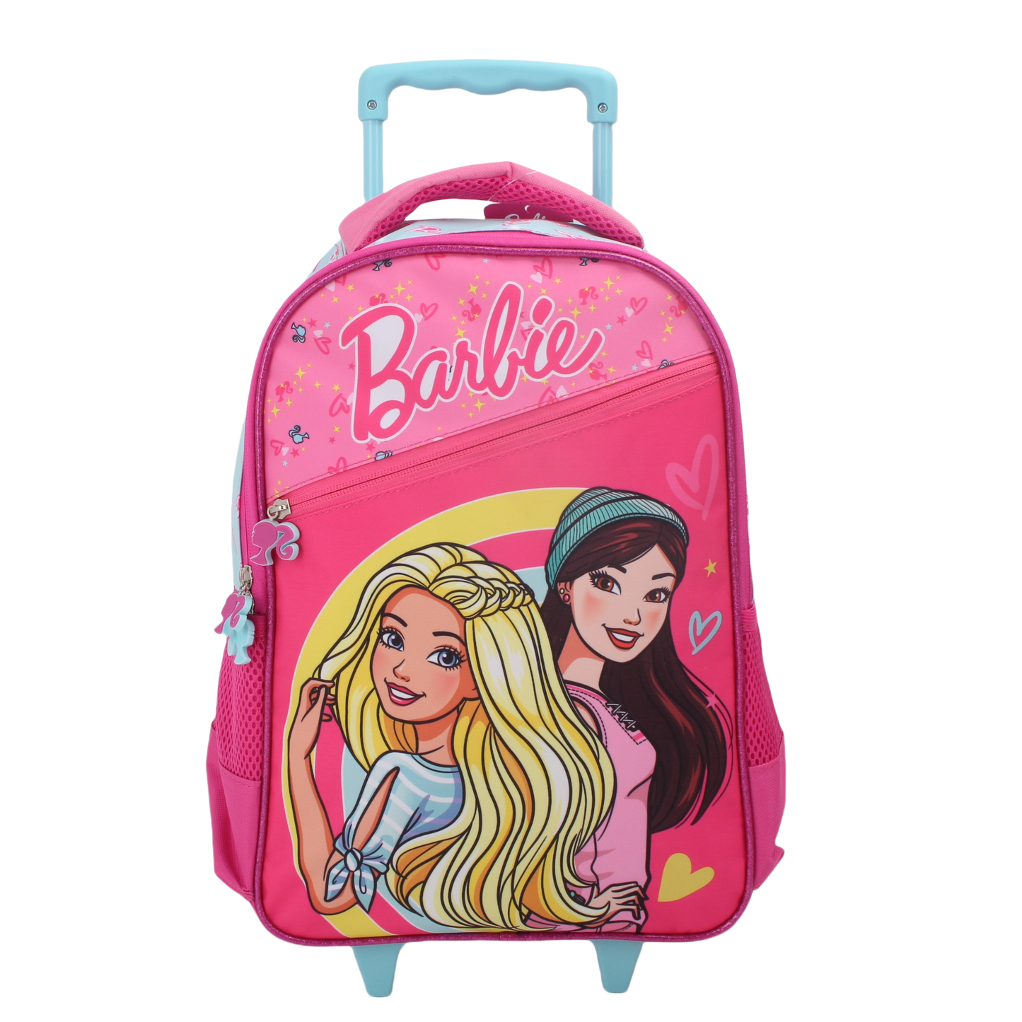 Set Promo con Ruedas Mochila + Lonchera + Estuche Barbie