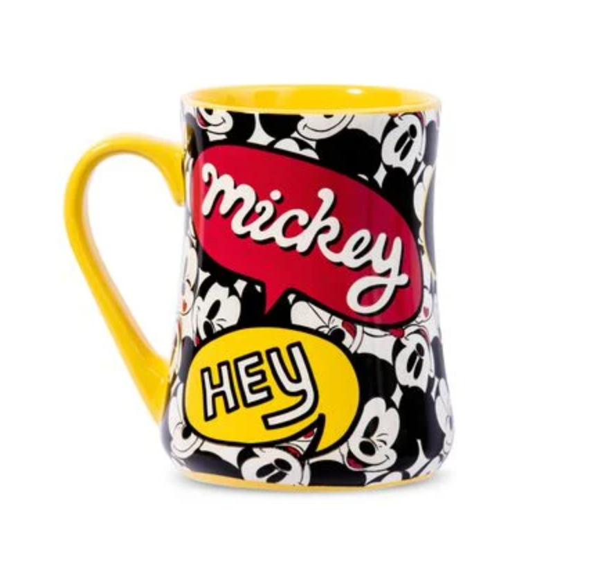 Tazon Grande Mickey 380ml Amarillo