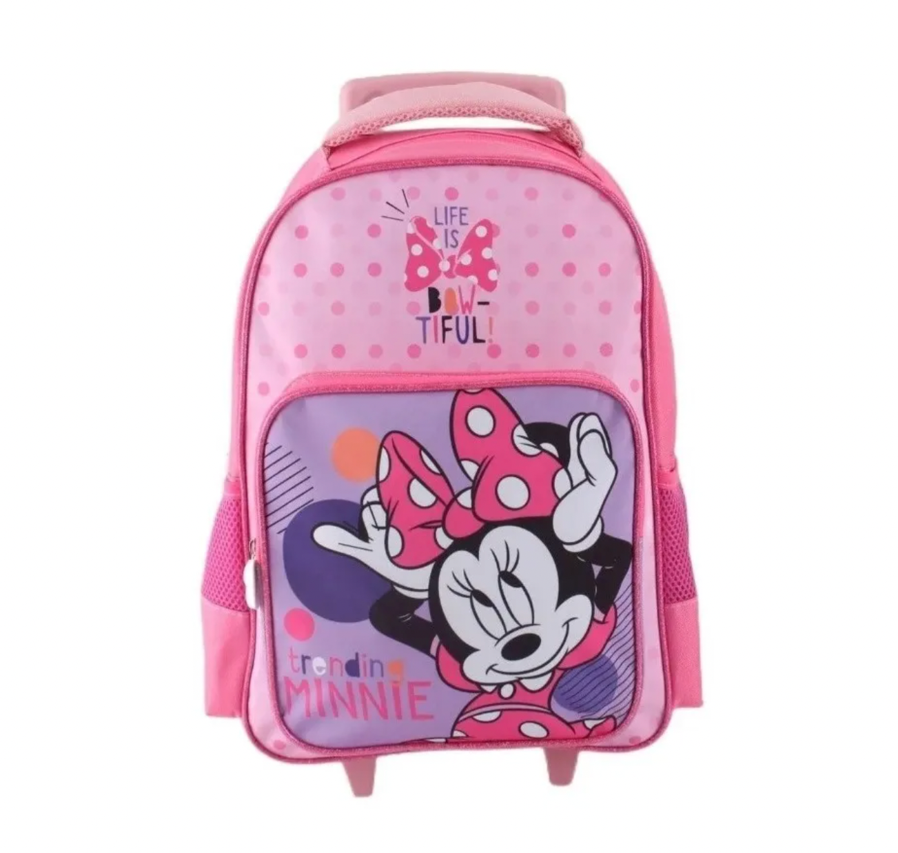 Set Promo Bts 3 Piezas Mochila 15" Lonchera Estuche Minnie