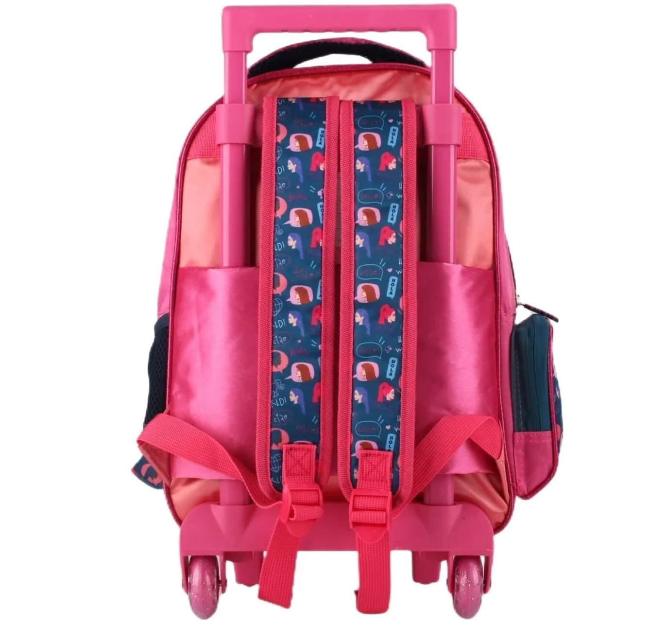 Mochila con Ruedas Lentejuelas Barbie