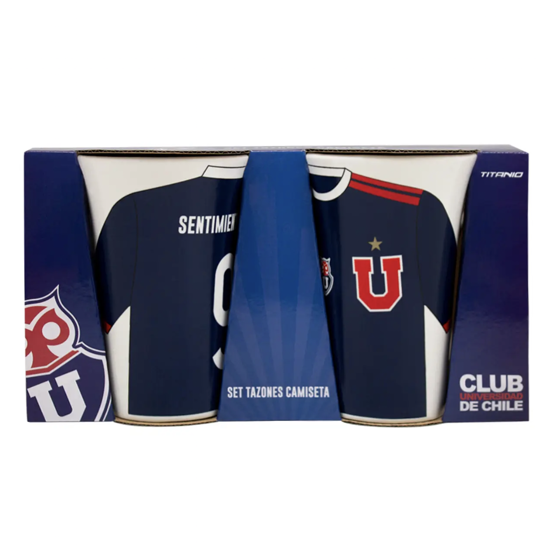 x Mayor Set 2 Tazones U De Chile