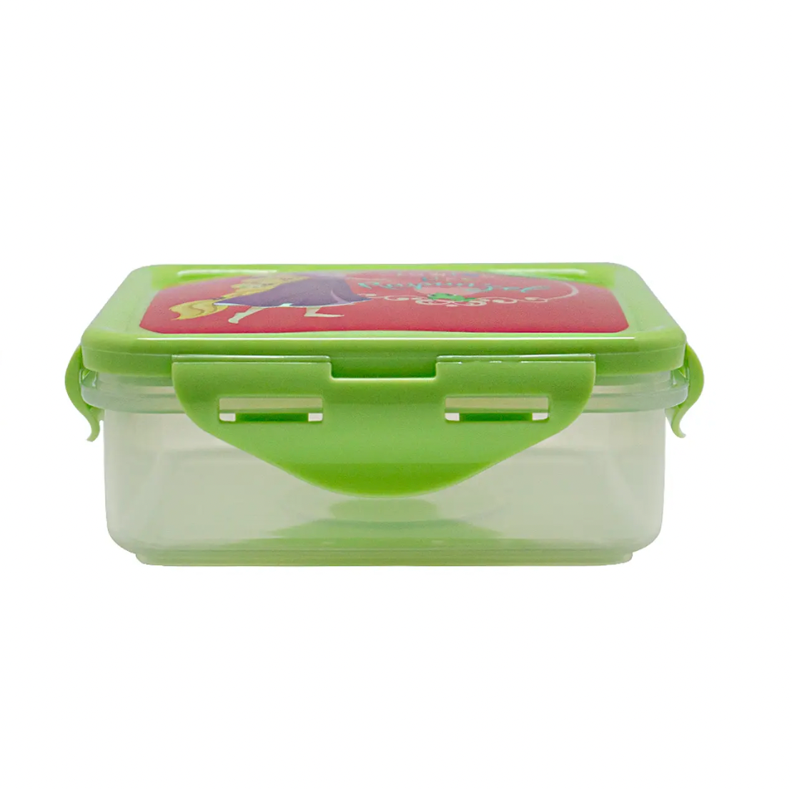 Hermetico Cuadrado 500ml Princesas Rapunzel