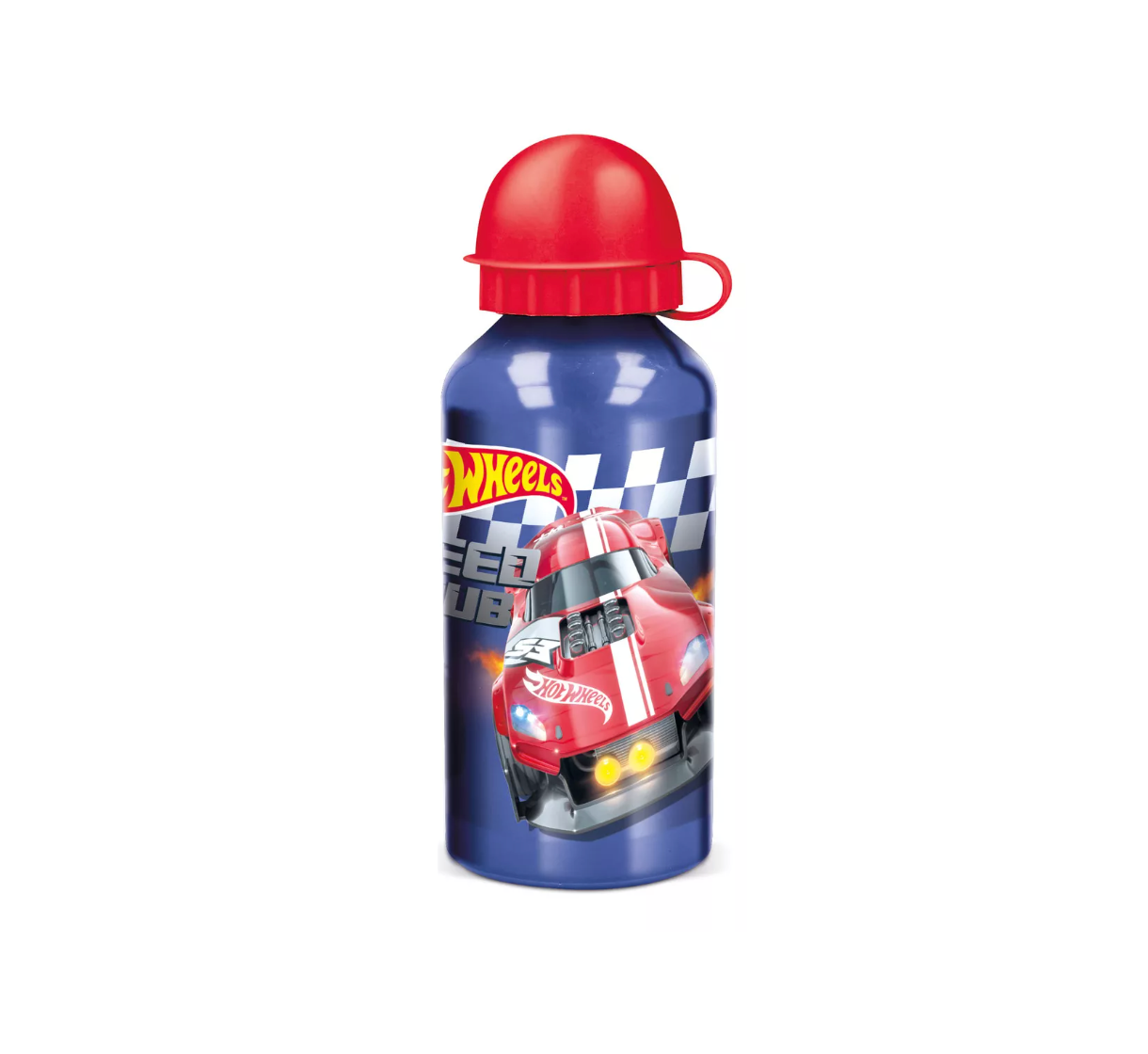 Botella Aluminio 400ml Hot Wheels