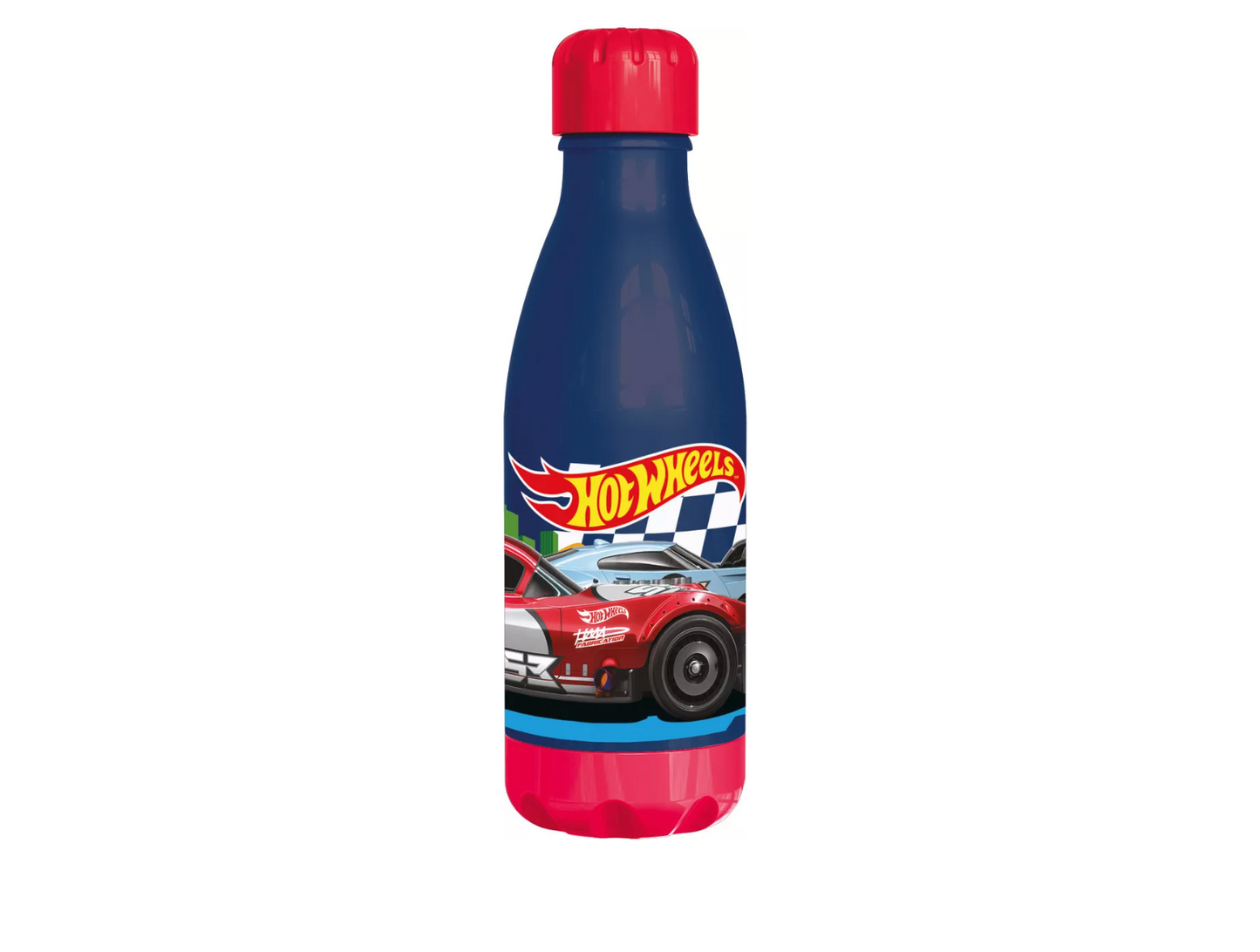 Botella Plastica 560ml Hotwheels