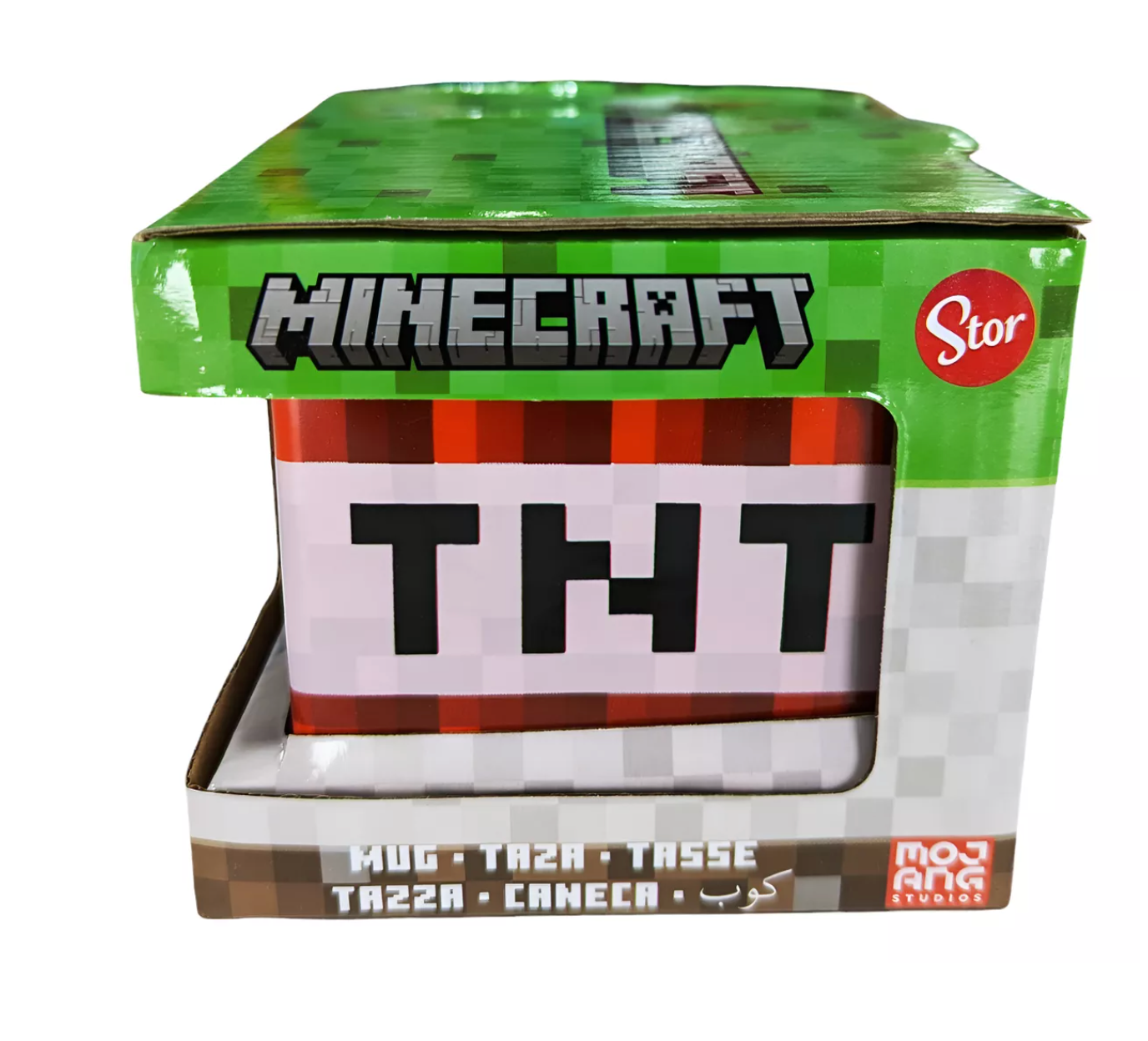 Tazon Ceramica 3D Minecraf 320ml TNT