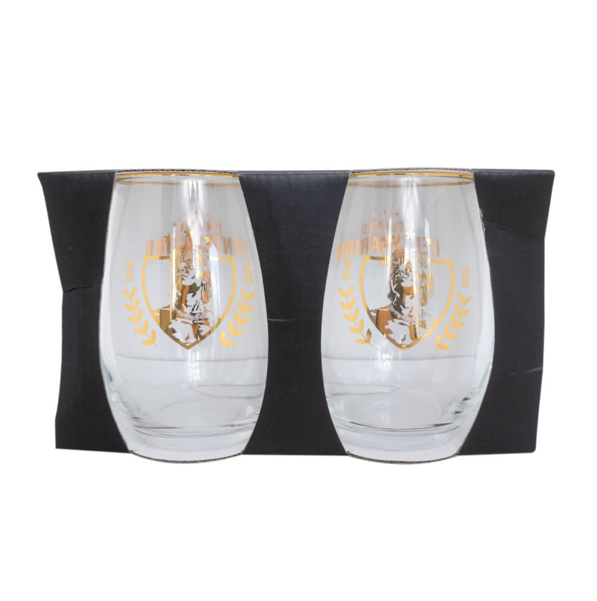 Set Dos Vasos Centenario Colo Colo