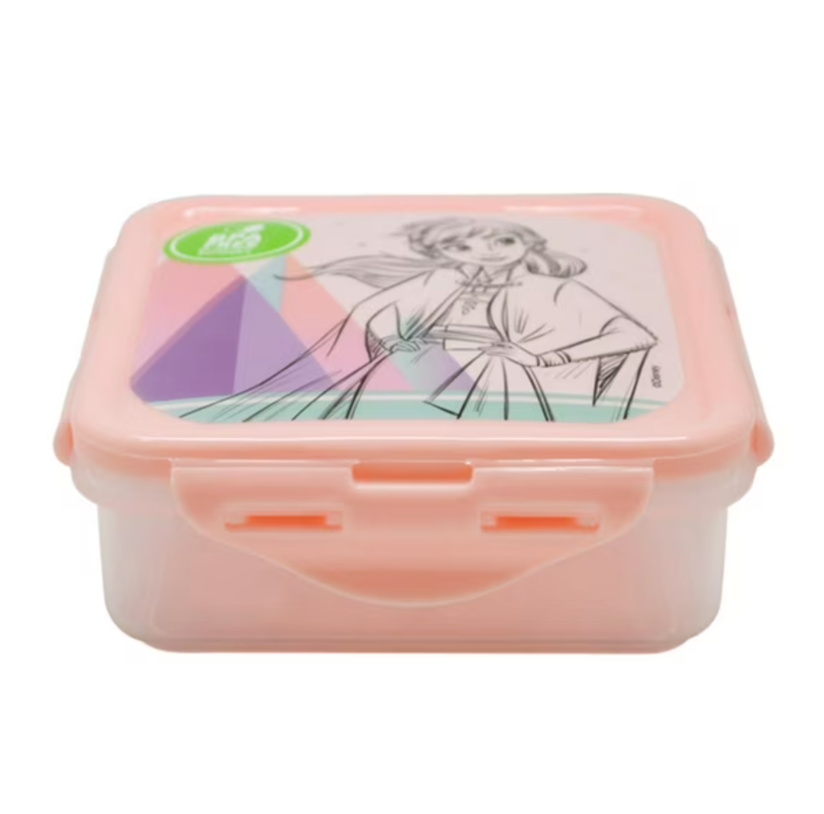 Hermetico Cuadrado 500ml Frozen Elsa