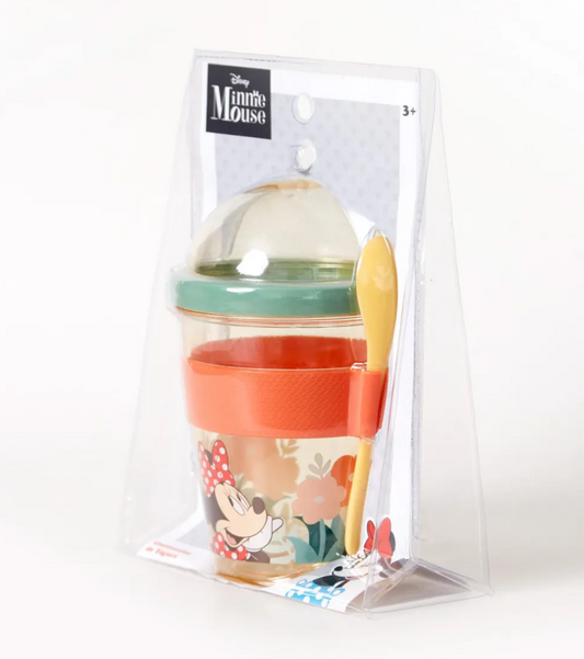 Vaso Yoghurt Minnie Mouse Coral