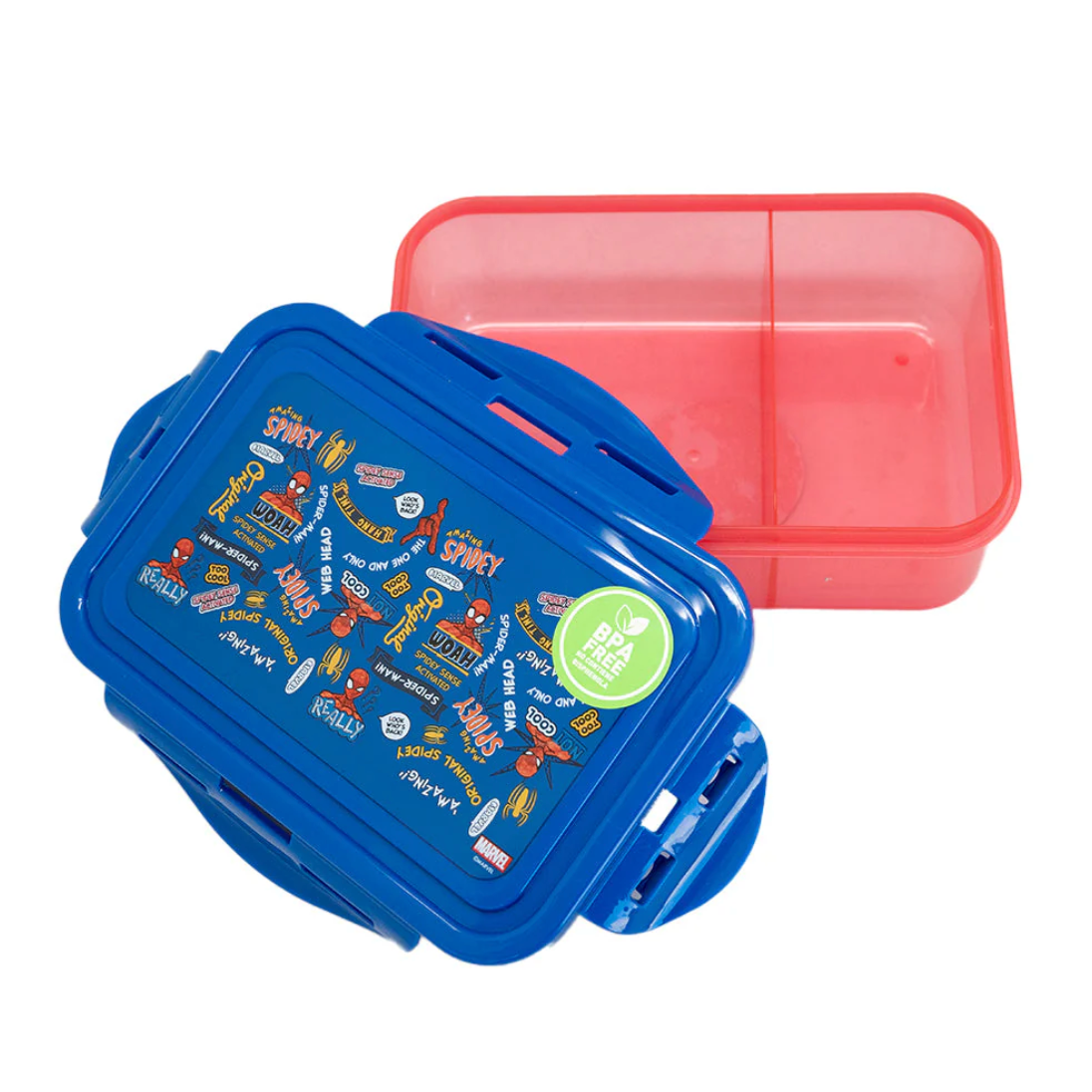 Hermetico de 700ml Dos Divisiones Spiderman