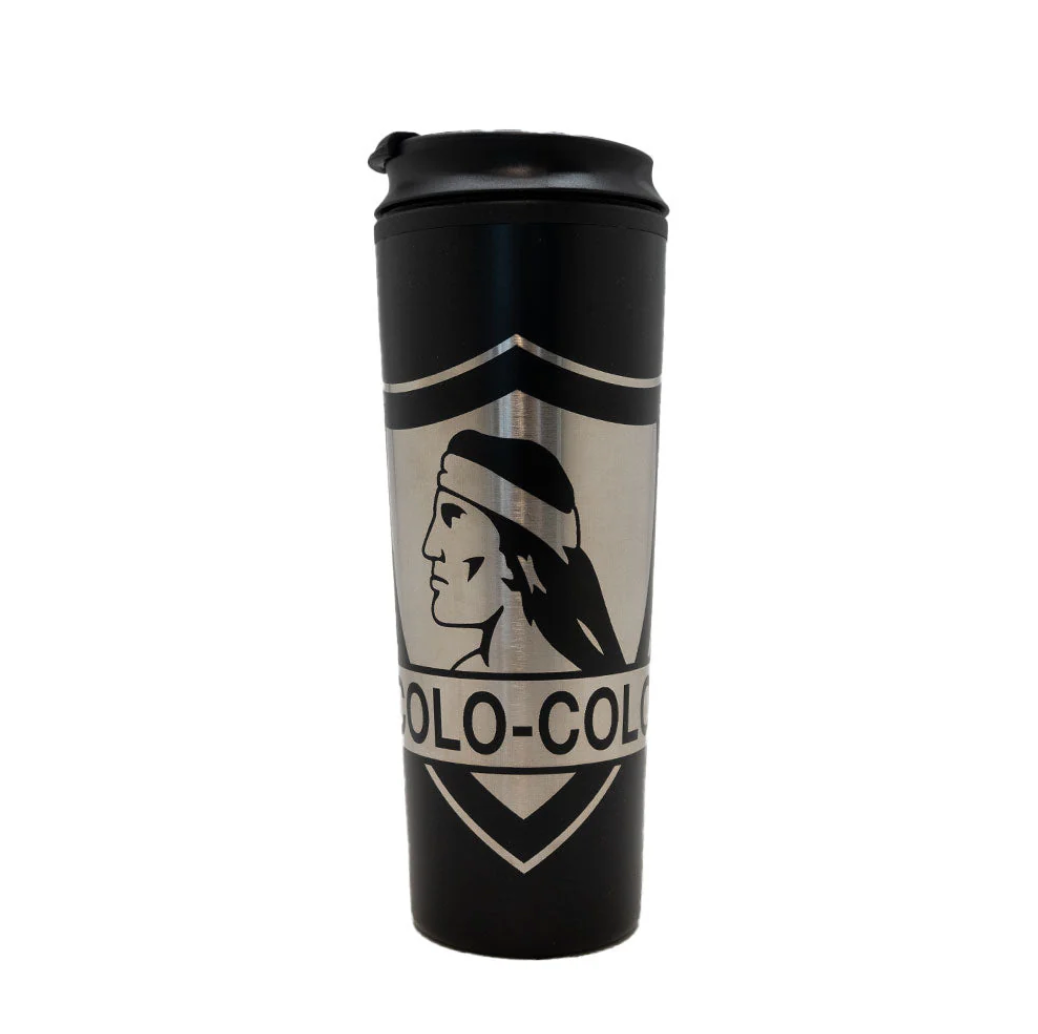 x Mayor Mug Metalico Colo Colo