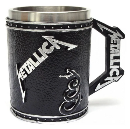 Tazon Resina Rock Metallica