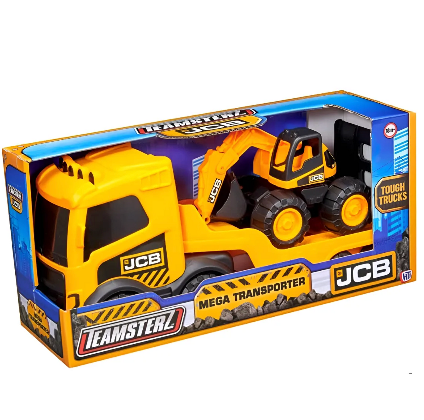 Teamsterz Camion Mega Transportador Con Excavadora