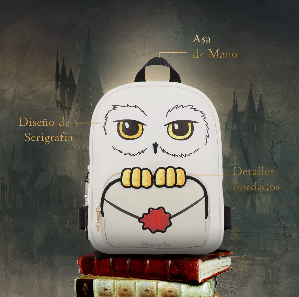 Mini Back Pack Mochila Harry Potter Hedwig