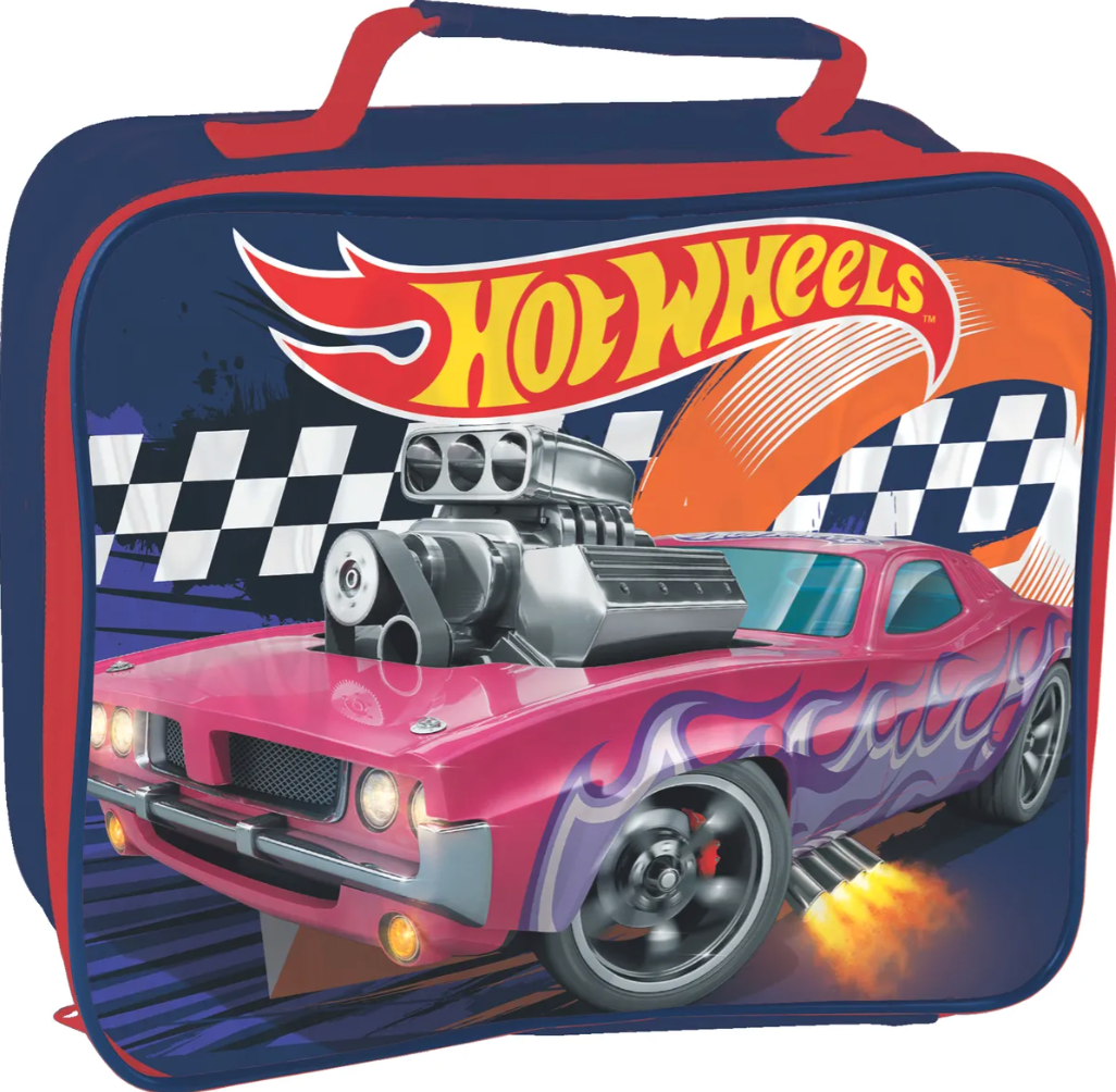 Lonchera Infantil Hot Wheels
