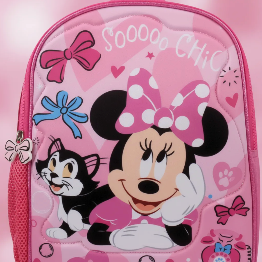 Mochila Infantil Soft Quilt Minnie