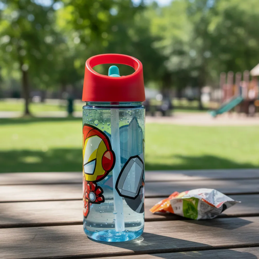 Botella Agua 500ml Avengers