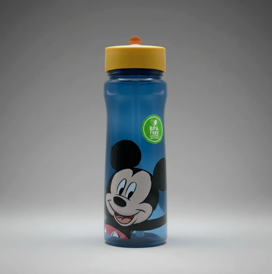 Botella Curva Mickey 600ml