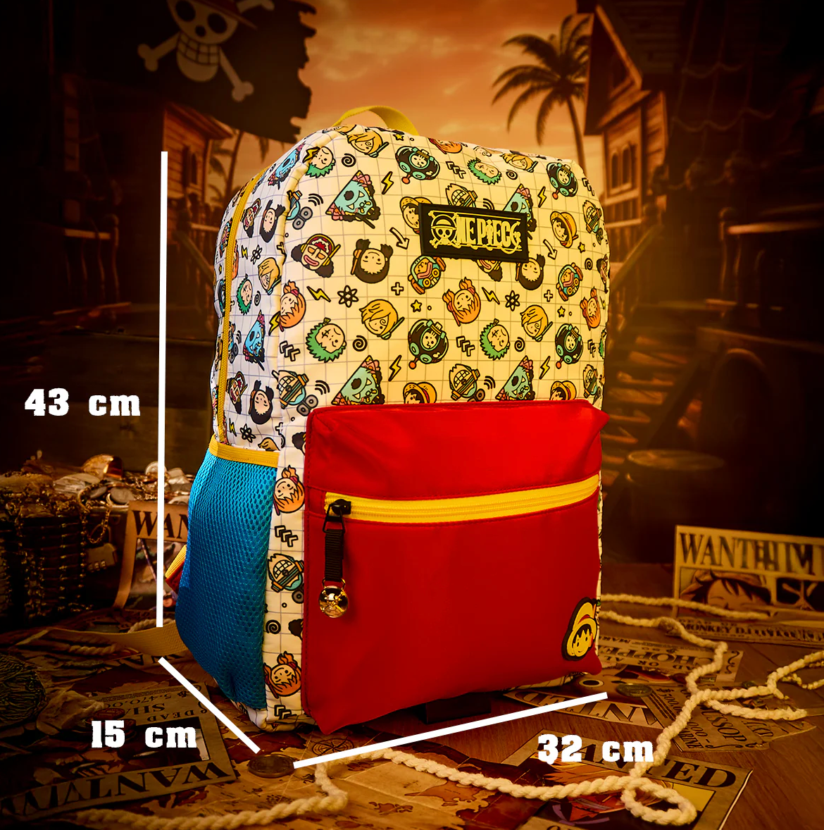 Mochila One Piece Juvenil