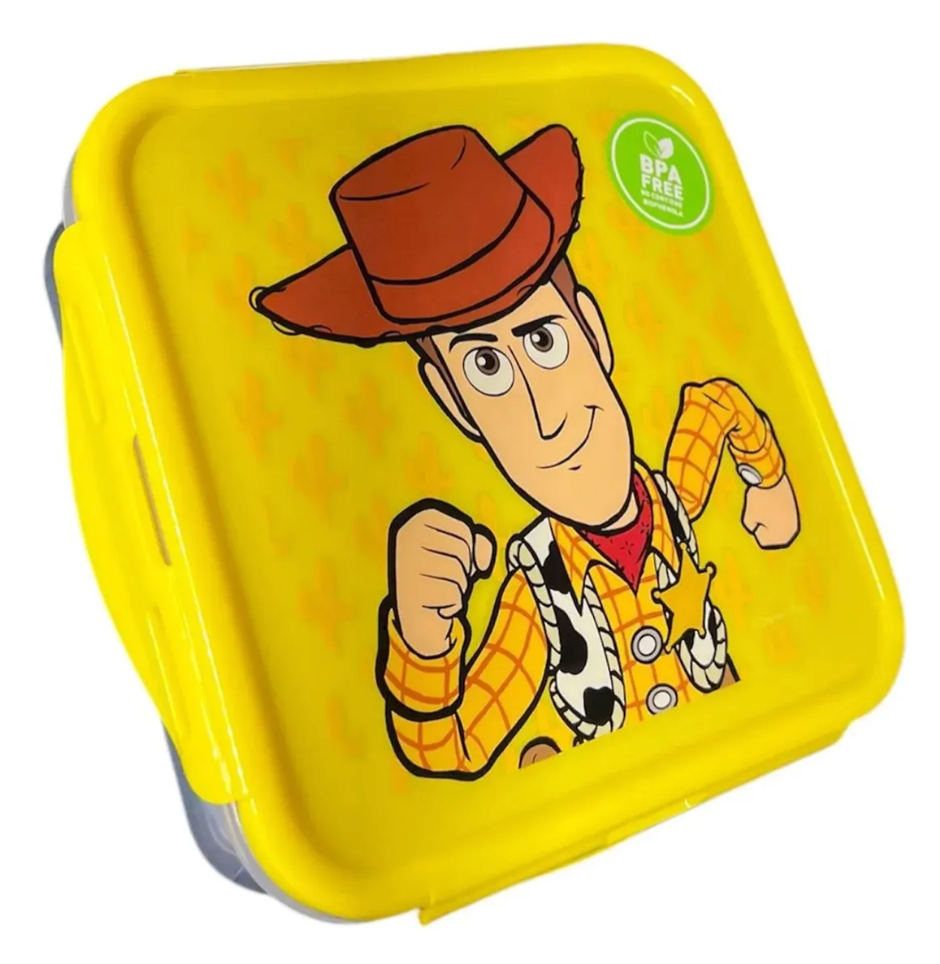 Hermetico Cuadrado 750ml Toy Story