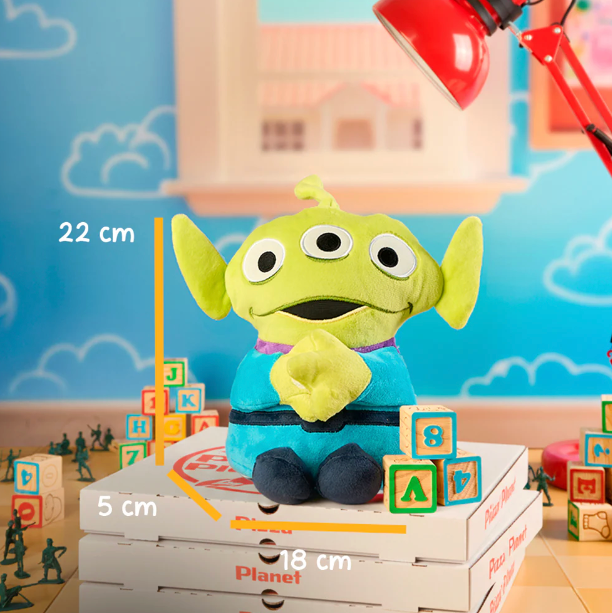Estuche Peluche Toy Story Infantil Marcianos
