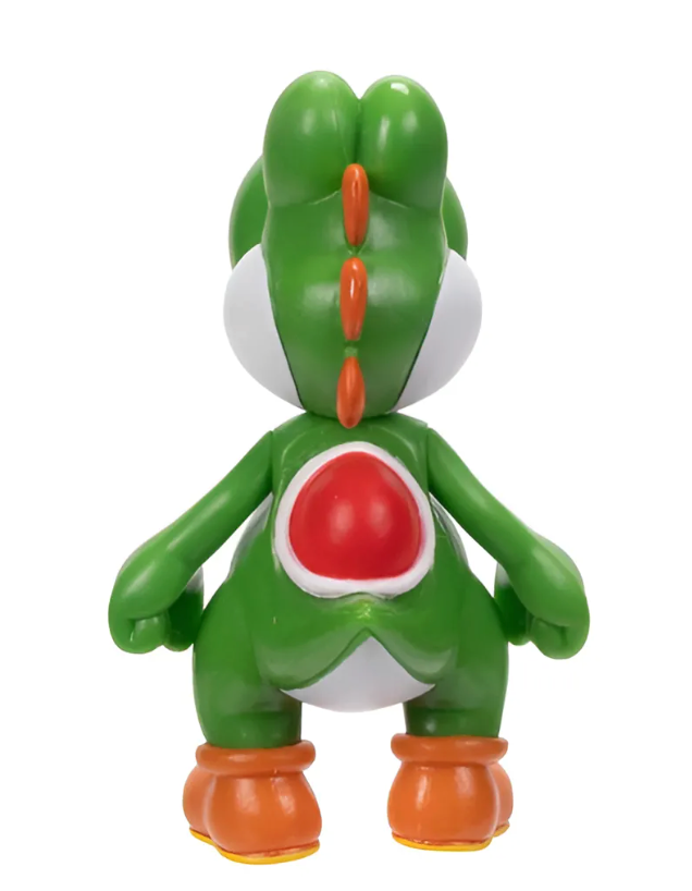 Mini Figura Articulada Yoshi - Super Mario 6,5cm