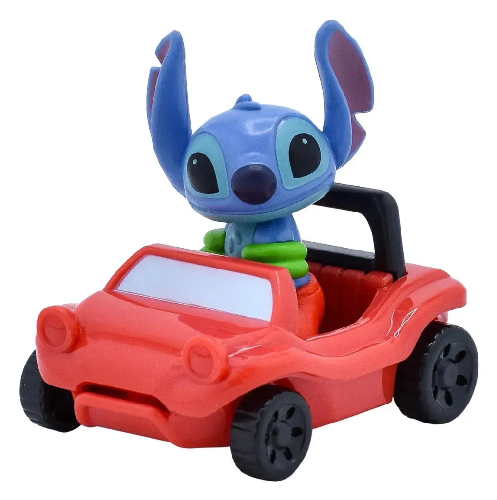 Playset Figuras Stitch Collecion Playa Auto Lilo & Stitch