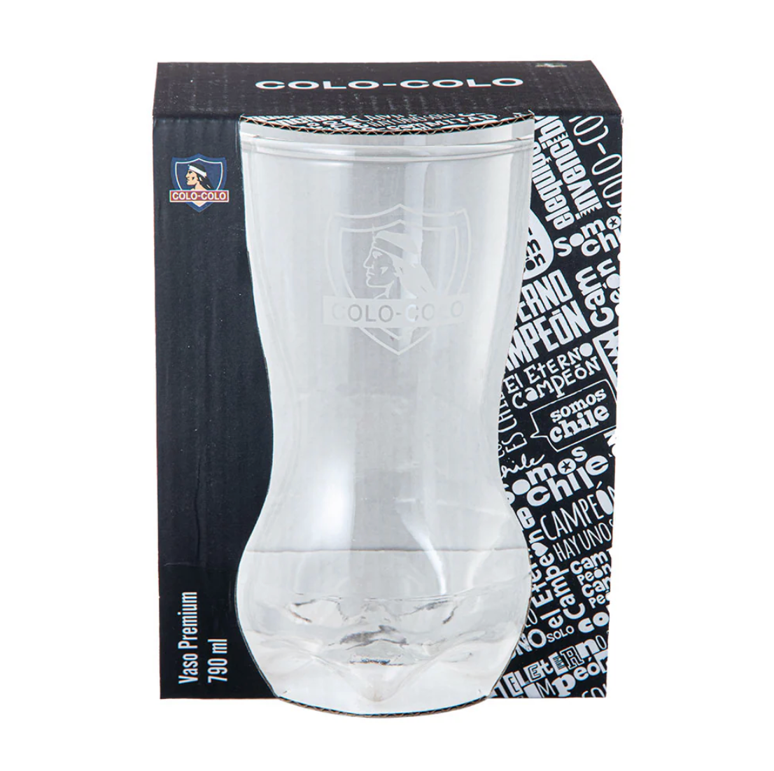 Vaso 790ml Botella Cortada Colo Colo