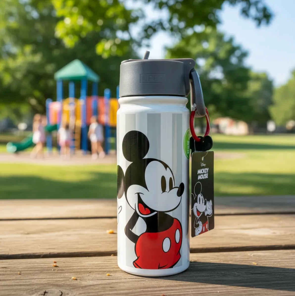 Botella Lid Vacuum 500ml Mickey