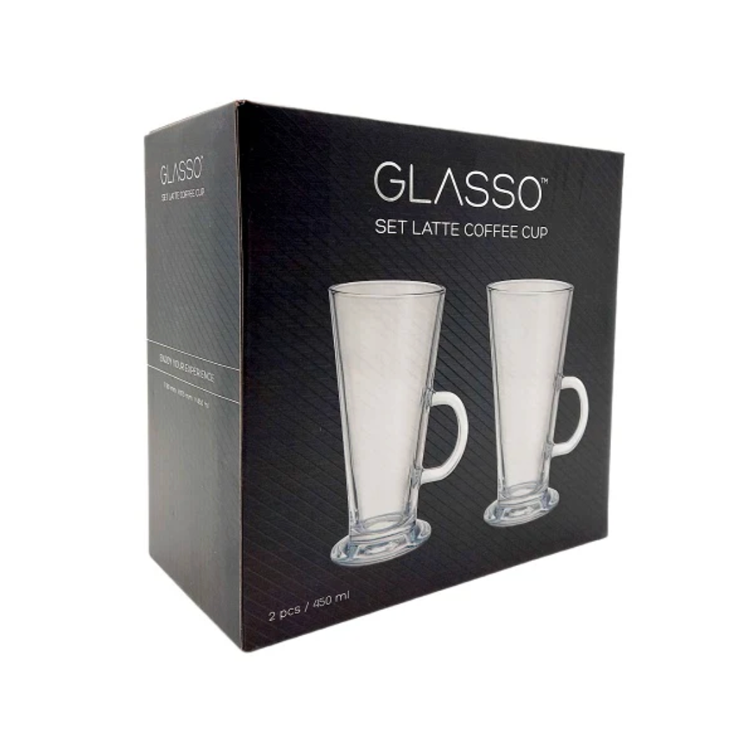 x Mayor Set 2 Latte Cup Glasso