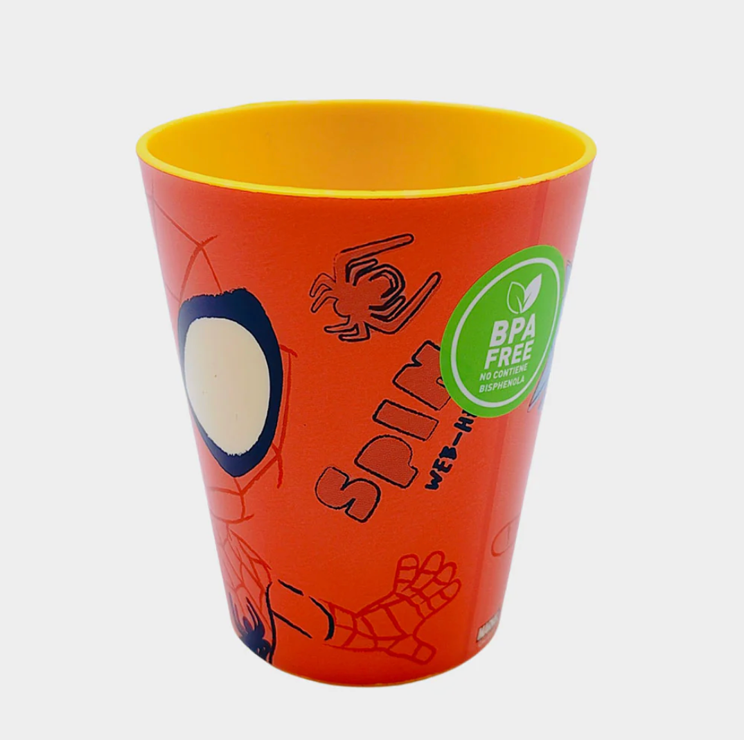 Vaso PP 300ml Spiderman