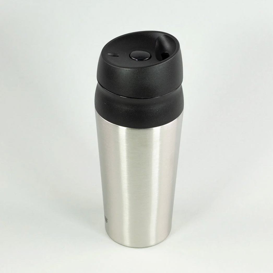 Mug Boton Value Keep Negro