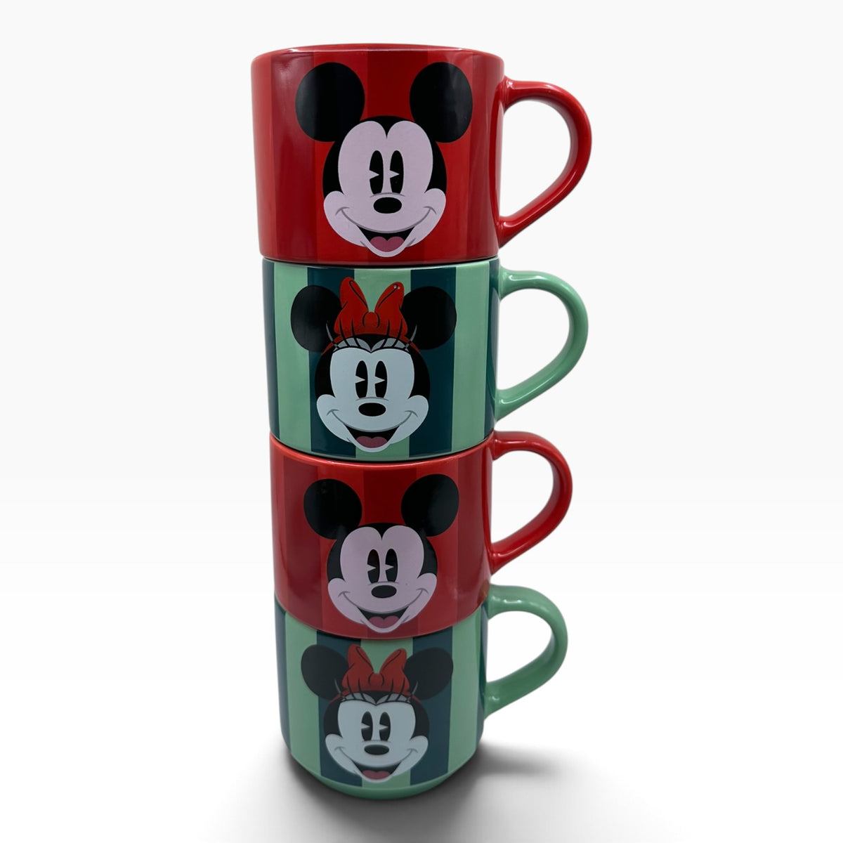 Set 4 Tazones 400ml Navidad Disney Classic