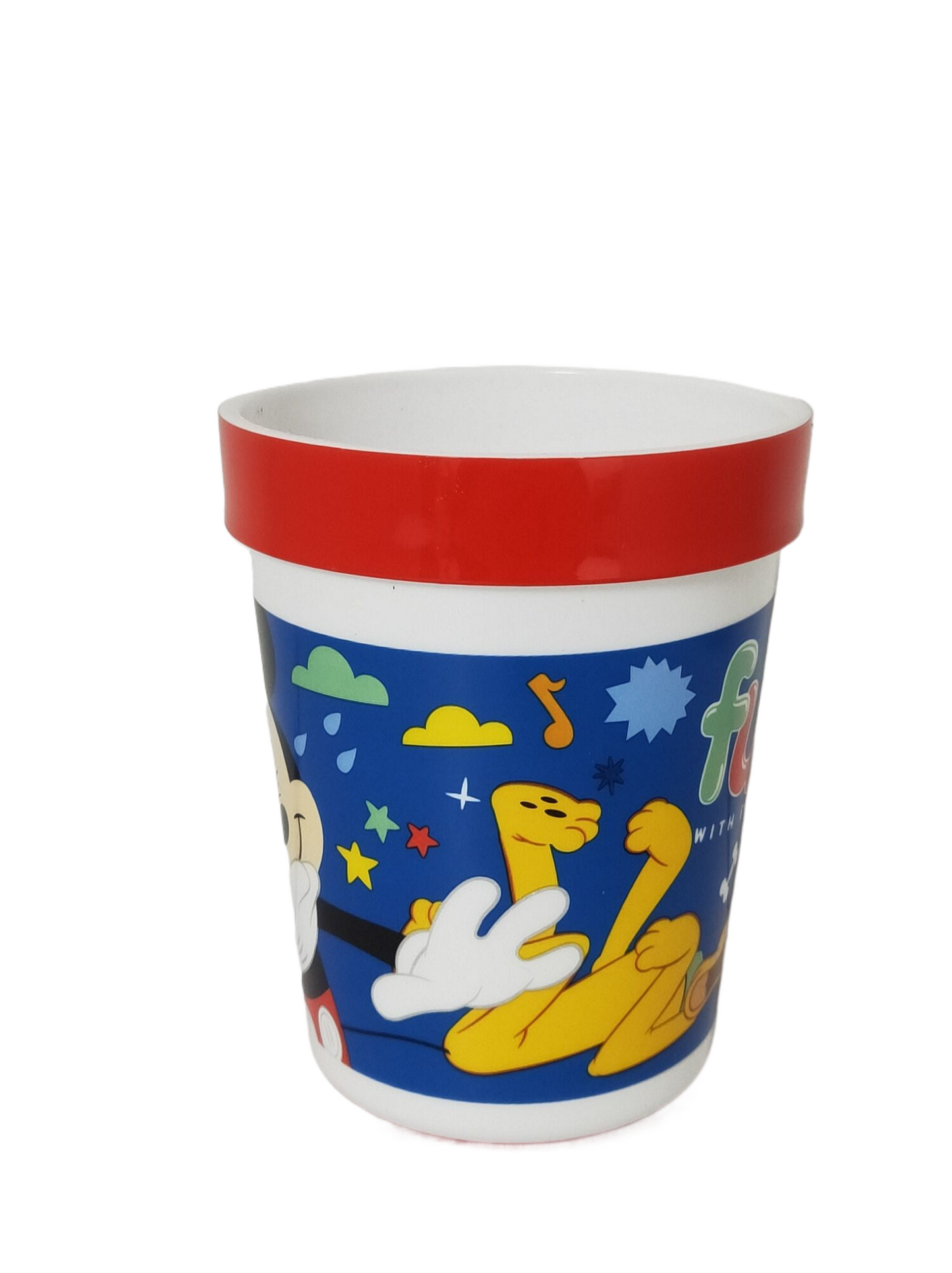 Vaso Melamina Antideslizante Mickey Mouse