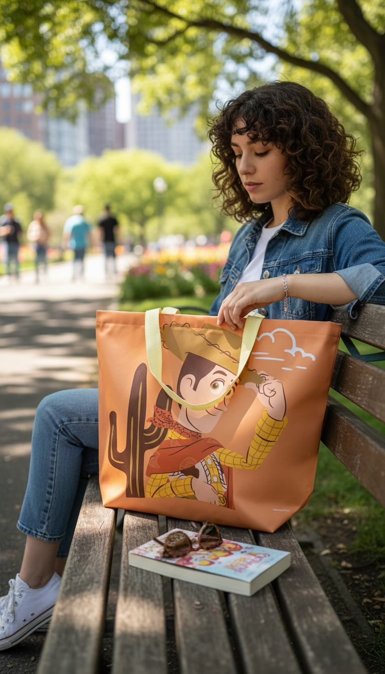 Cartera Multiuso Cowboy Toy Story 5 44x44cm Woody