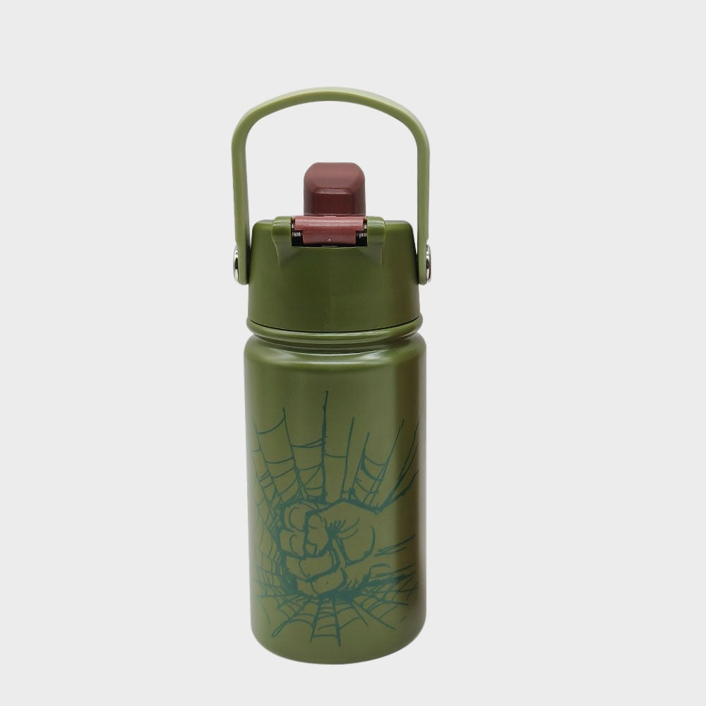 Botella Metálica Vaccum 14oz Hulk
