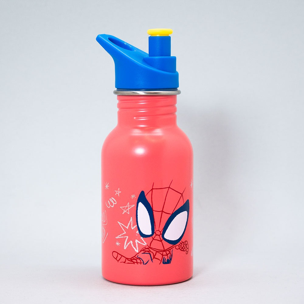 x Mayor Botella Metalica Spiderman