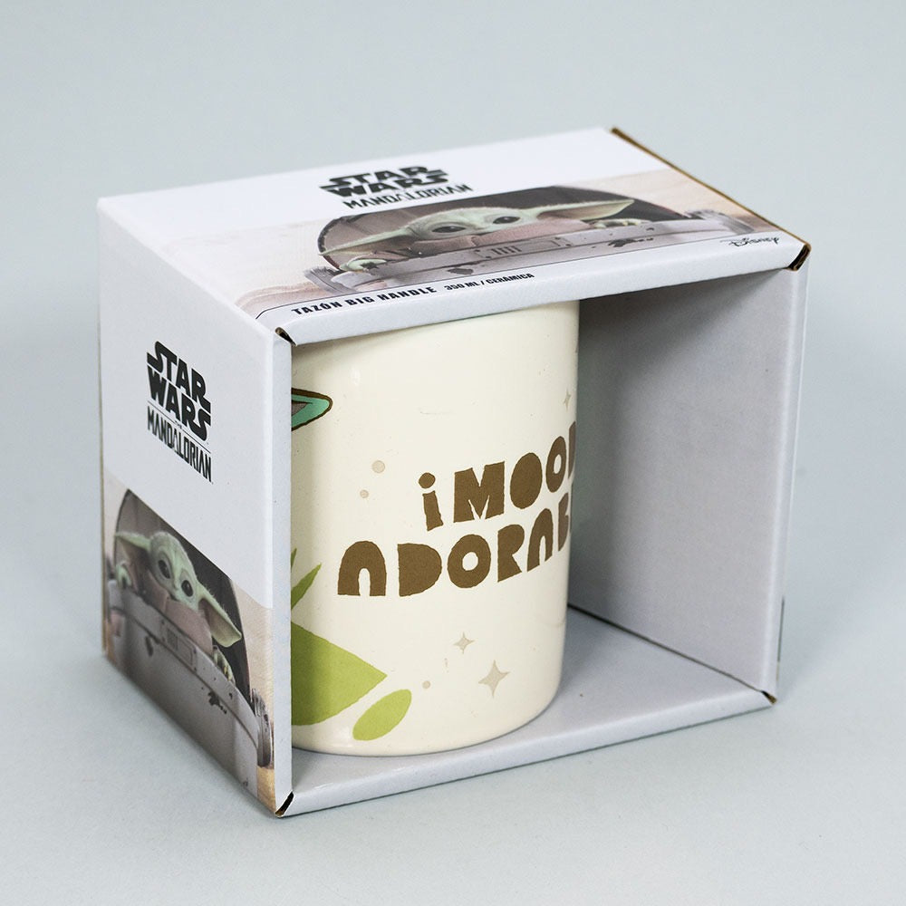 x Mayor Tazón Asa Grande 350 Ml Grogu Star Wars Yoda