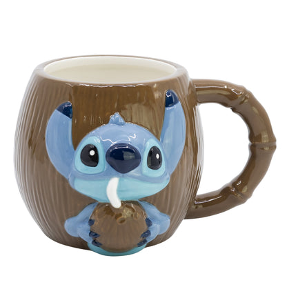 Tazon Ceramica 3D Stitch Coconut