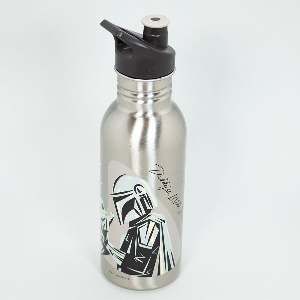 Botella Metálica 600ml Star Wars Yoda