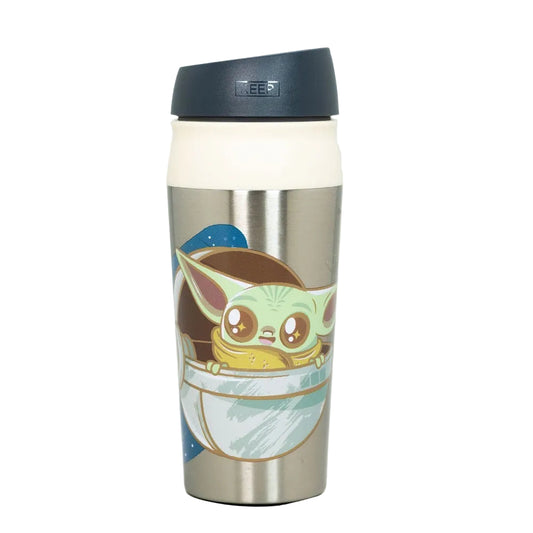 Vaso Mug Boton Grogu Star Wars Yoda