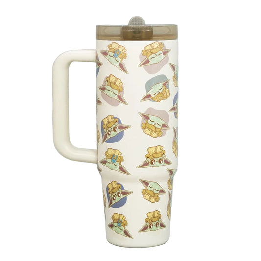 Mug Termico 30 Oz Star Wars Yoda 900ml