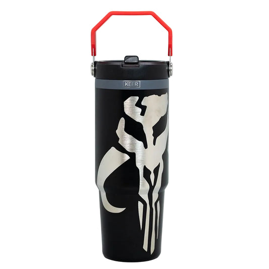 Botella Insulada Con Mango 850ml Black Star Wars Mitosaurio