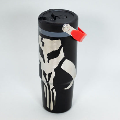 x Mayor Botella Insulada Con Mango 850ml Black Star Wars Mitosaurio