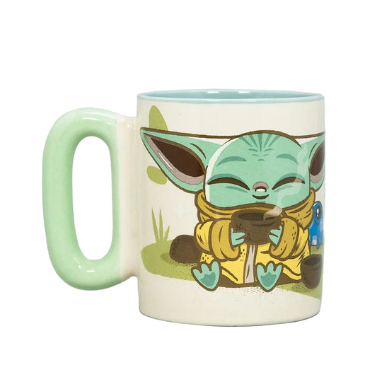Tazón Asa Grande 350 Ml Grogu Star Wars Yoda