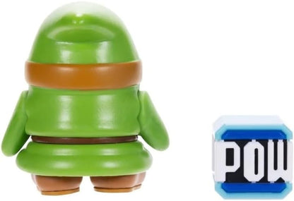Figura De Acción Shy Guy Verde Bloque Super Mario 10cm