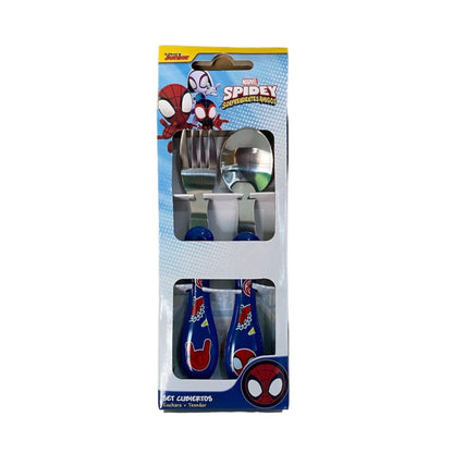 Set Cubiertos Spiderman Colección Marvel