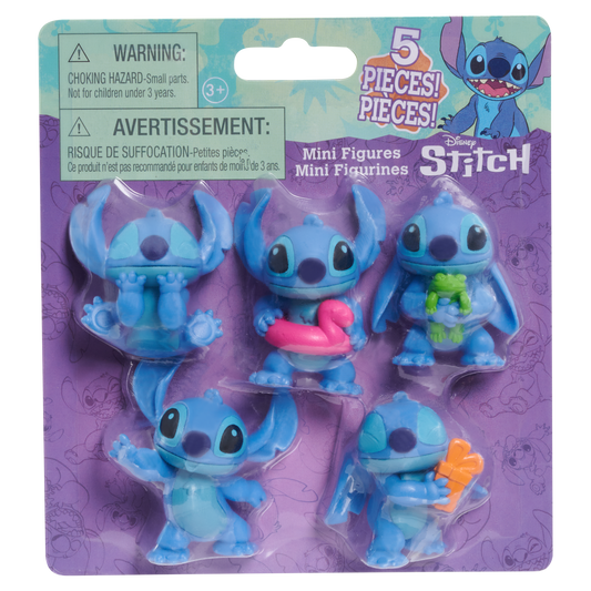 Stitch Pack DE 5 Mini Figuras