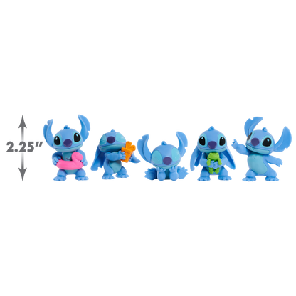 Stitch Pack DE 5 Mini Figuras